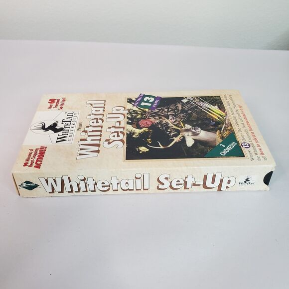 Whitetail Set-Up 13 Successful Hunts VHS 1996 WhiteTail University 90 Min Deer - Picture 5 of 8